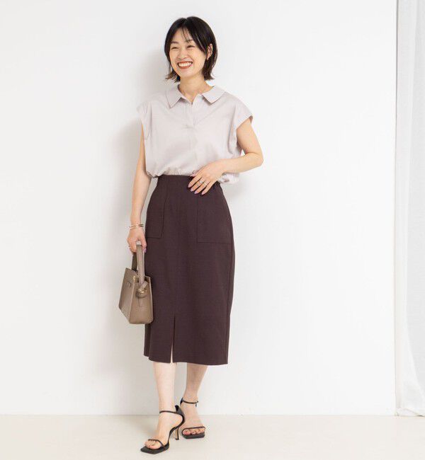 NOLLEY'S「ポロ衿プルオーバーカットソー」|Tシャツ・カットソー|