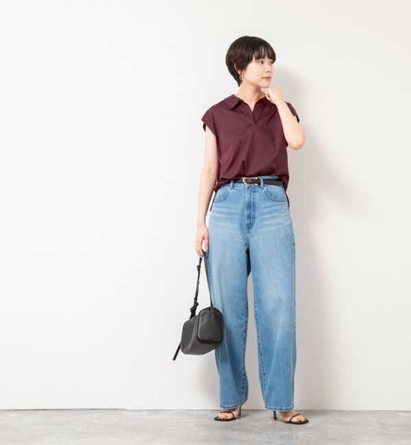 NOLLEY'S「ポロ衿プルオーバーカットソー」|Tシャツ・カットソー|