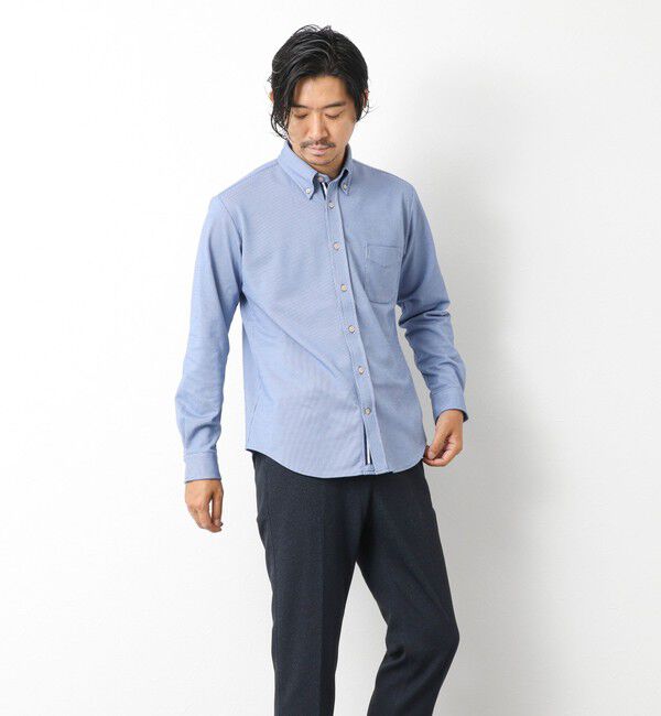 NOLLEY'S goodman「《ビジカジ対応》【ALBINI】吸水速乾テープBD 25AW」|シャツ・ブラウス|