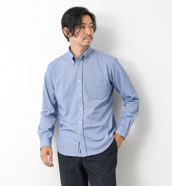 NOLLEY'S goodman「《ビジカジ対応》【ALBINI】吸水速乾テープBD 25AW」|シャツ・ブラウス|