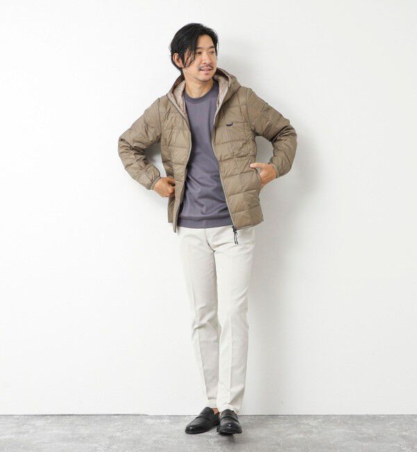 NOLLEY'S goodman「【TAION/タイオン】別注 クジラ刺繍HOOD W-ZIP DOWN JKT 25AW」|ダウン|