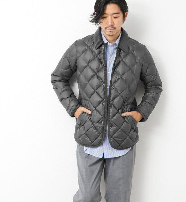 NOLLEY'S goodman「【TAION/タイオン】別注ソフトシェル キルティングジャケット 25AW」|ダウン|