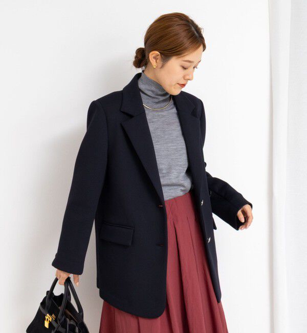 NOLLEY'S「《セットアップ対応》ウォッシャブルエアボールテーラージャケット」|テーラードジャケット|