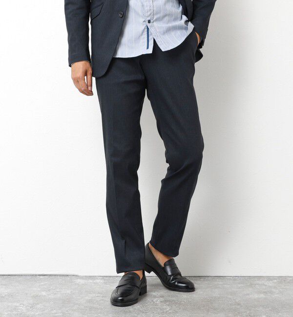 Stutostein「《ビジカジ/セットアップ対応》ピンヘッドスーパーストレッチ PT 25AW」|チノ|ネイビー