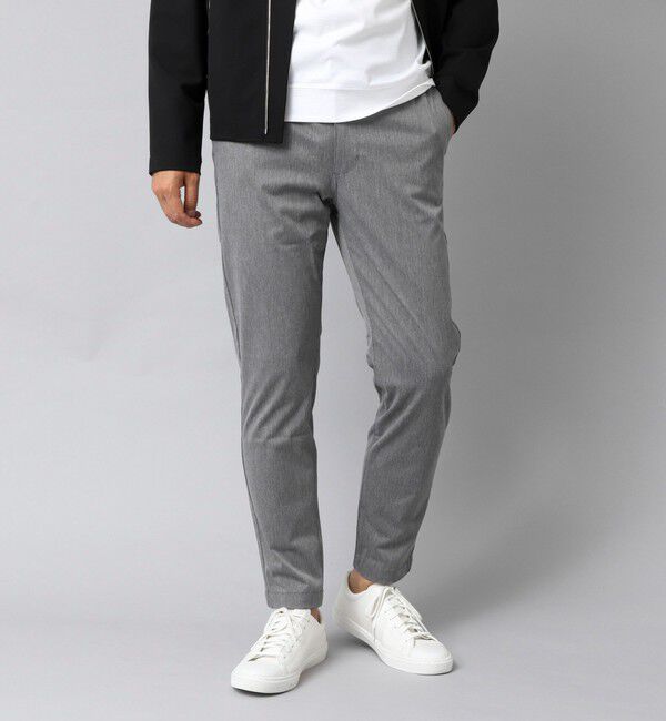 NOLLEY'S goodman「【ACTIVE SECT】《限定展開》ワンダーシェイプ イージーパンツ 25AW」|チノ|ライトグレー
