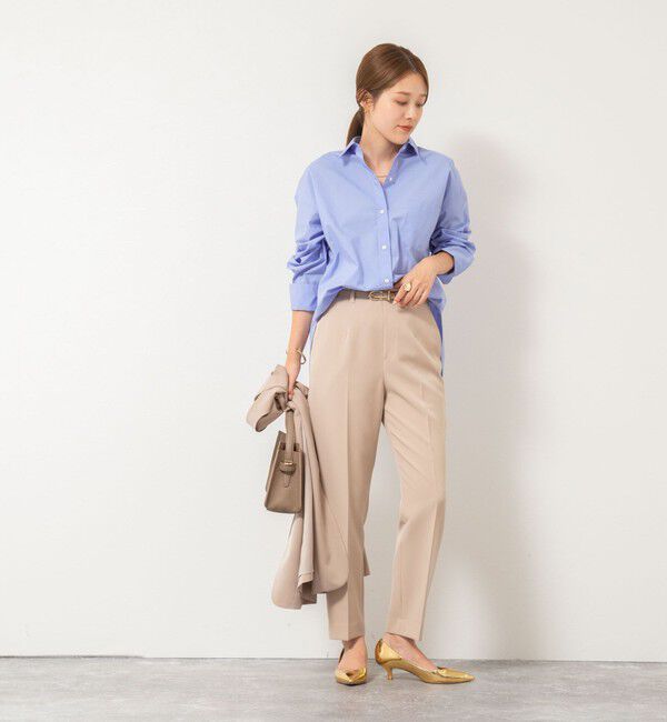 NOLLEY'S「ウォッシャブルダブルクロススリムパンツ」|その他|