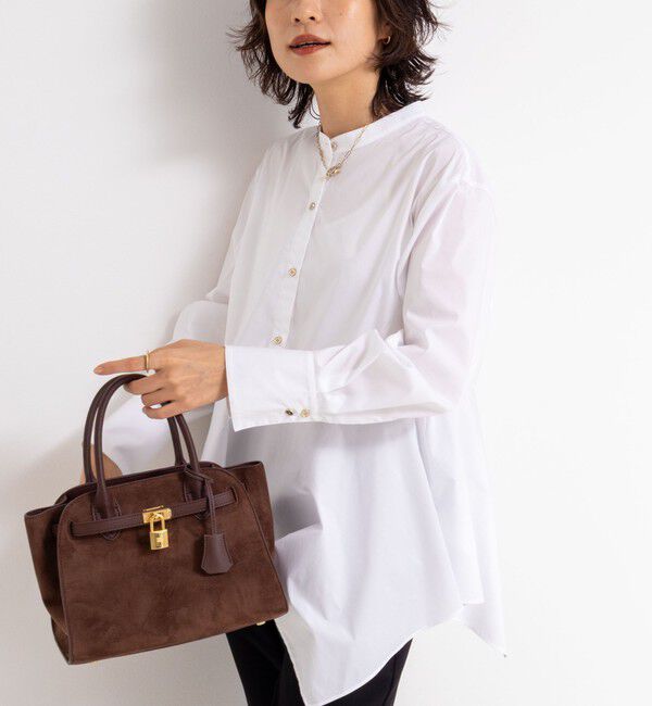 NOLLEY'S sophi「ウォッシャブルハンカチーフヘムシャツ」|シャツ・ブラウス|