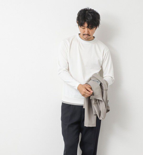 NOLLEY'S goodman「ハイゲージ スーピマコットン ダブルカラーTee 25AW」|Tシャツ・カットソー|