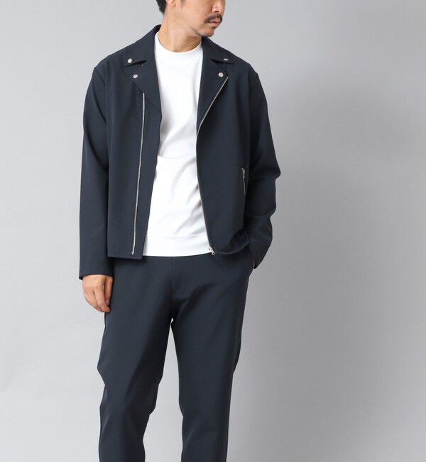 NOLLEY'S goodman「【ACTIVE SECT】《限定展開》ハイストレッチダブルライダース 25AW」|ブルゾン・スタジャン|
