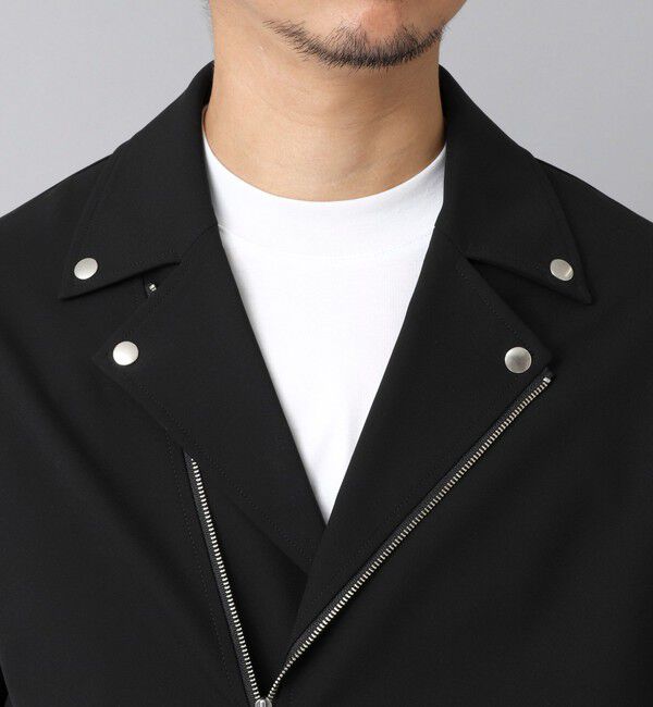 NOLLEY'S goodman「【ACTIVE SECT】《限定展開》ハイストレッチダブルライダース 25AW」|ブルゾン・スタジャン|