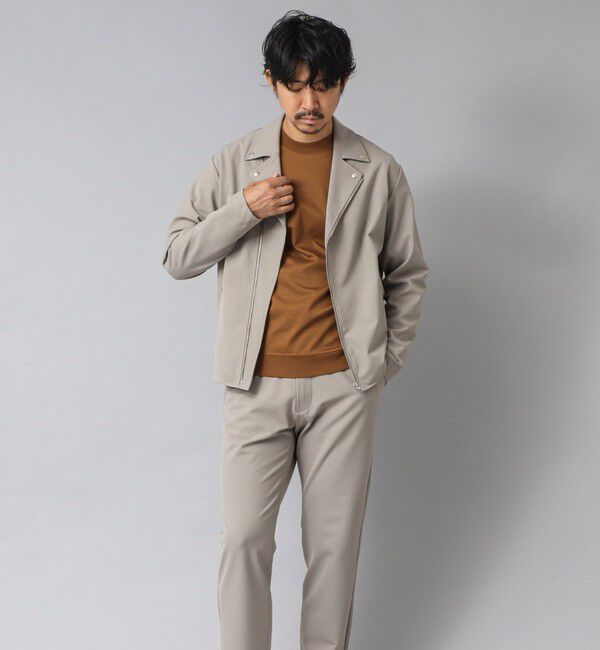 NOLLEY'S goodman「【ACTIVE SECT】《限定展開》ハイストレッチダブルライダース 25AW」|ブルゾン・スタジャン|
