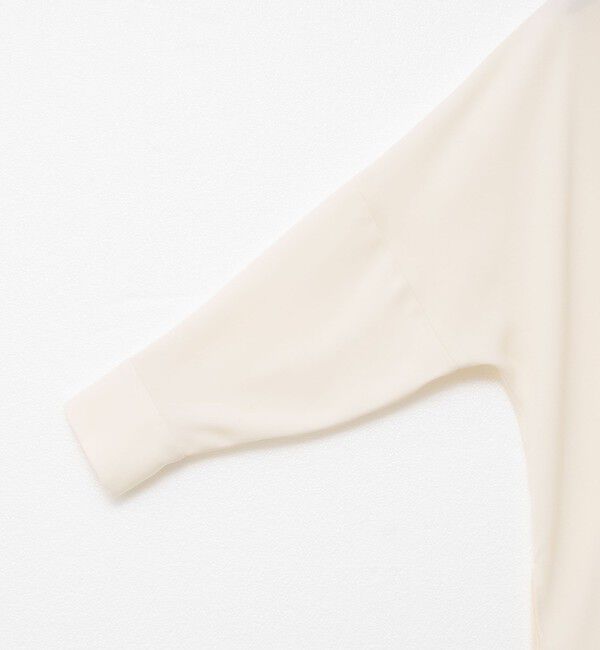 NOLLEY'S sophi「《morisachiシリーズとセットアップ対応》ウォッシャブルダブルサテンスキッパーブラウス」|シャツ・ブラウス|