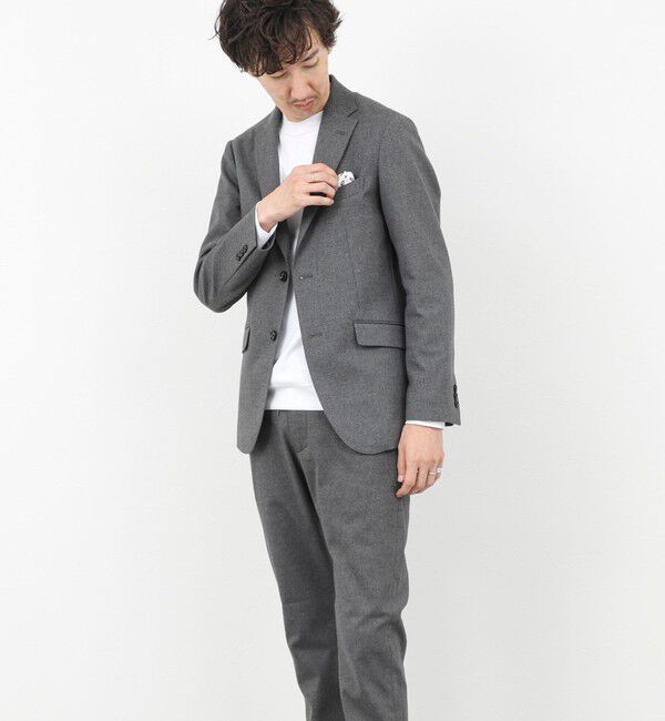 NOLLEY'S goodman「《ビジカジ/セットアップ対応》SOFT THERMO ウォッシャブルジャケット 25AW」|テーラードジャケット|