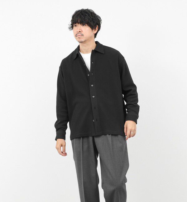 NOLLEY'S goodman「ウォッシャブル ニットシャツ 25AW」|シャツ・ブラウス|