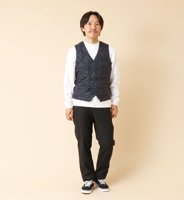 NOLLEY'S goodman「【TAION/タイオン】W-BREASTED SNAP BUTTON DOWN GILET 25AW」|ダウンベスト・ベスト|