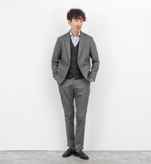 NOLLEY'S goodman「【TAION/タイオン】W-BREASTED SNAP BUTTON DOWN GILET 25AW」|ダウンベスト・ベスト|