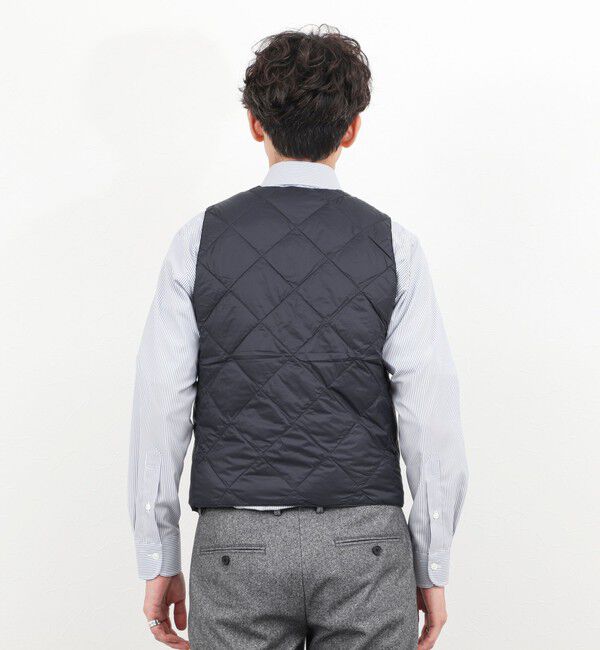 NOLLEY'S goodman「【TAION/タイオン】SINGLE SNAP BUTTON DOWN GILET 25AW」|ダウンベスト・ベスト|