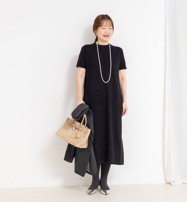 NOLLEY'S sophi「【MARILYN MOON/マリリーンムーン】14gwool 2way sleeve one-piece」|ワンピース|