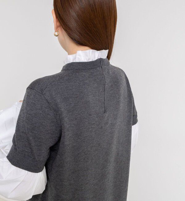 NOLLEY'S sophi「【MARILYN MOON/マリリーンムーン】14gwool 2way sleeve one-piece」|ワンピース|