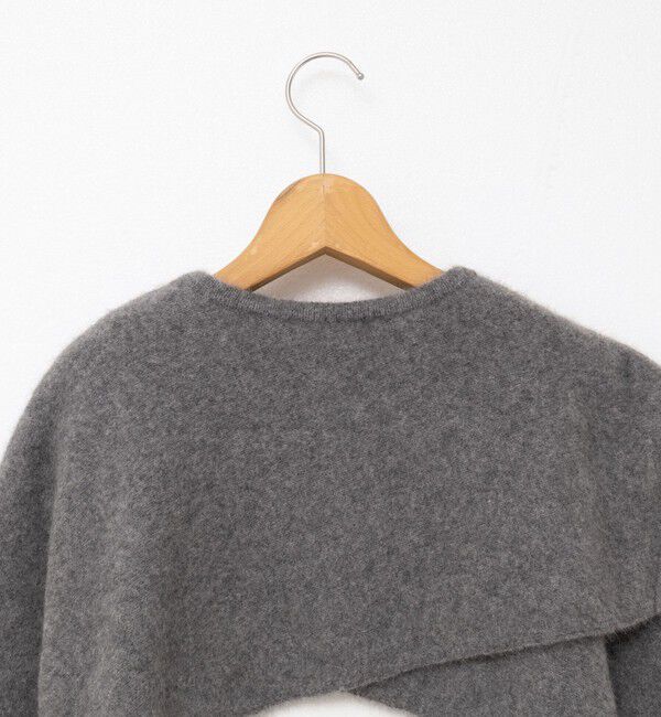 NOLLEY'S「【enrica/エンリカ】ソフトタッチスリーブケープ」|ニット・セーター|