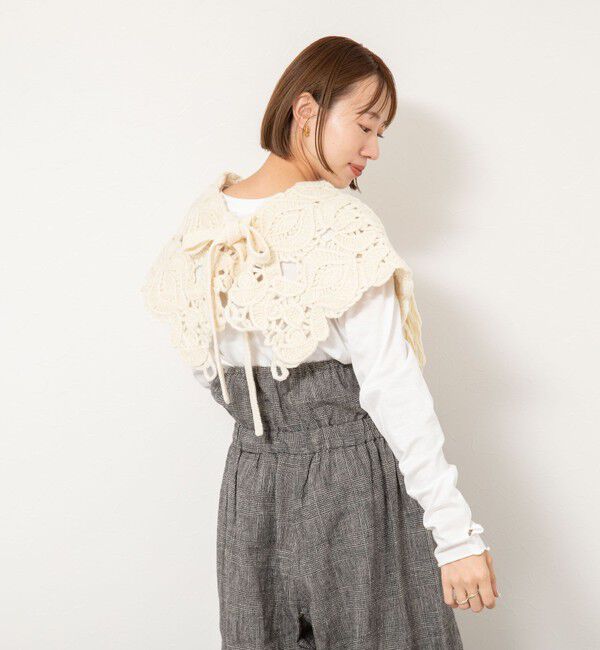 NOLLEY'S「【enrica/エンリカ】レース編みケープボレロ」|その他|