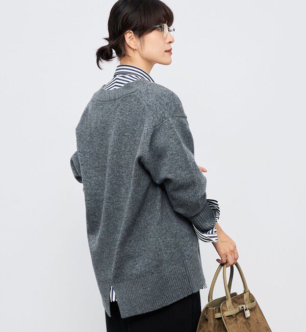 NOLLEY'S「【WEB限定アイテム】2WAY長めVネックカーディガン」|カーディガン|