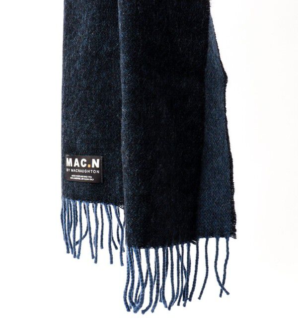 NOLLEY'S goodman「【MAC.N/マックエヌ】Lambswool Dual Scarf 25」|ストール|