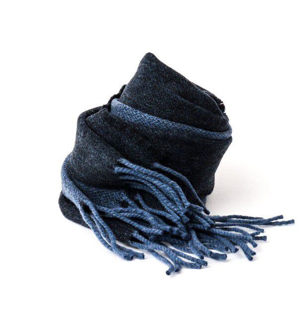 NOLLEY'S goodman「【MAC.N/マックエヌ】Lambswool Dual Scarf 25」|ストール|