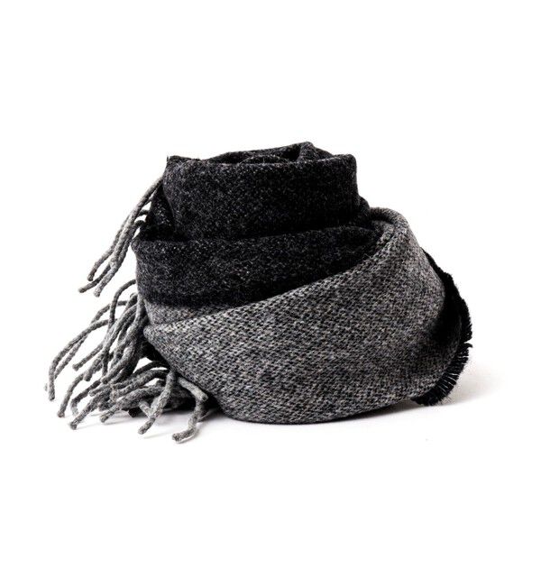 NOLLEY'S goodman「【MAC.N/マックエヌ】Lambswool Dual Scarf 25」|ストール|