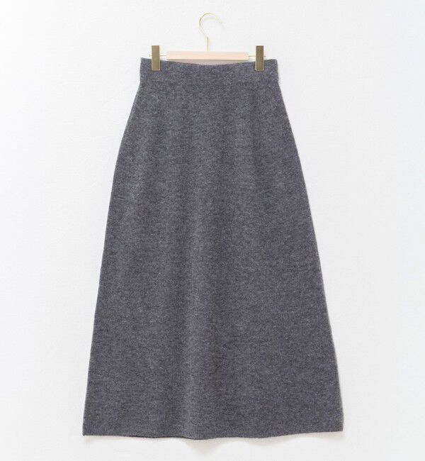 NOLLEY'S sophi「《手洗い可能》アルパカ混ロングスカート」|フレア|
