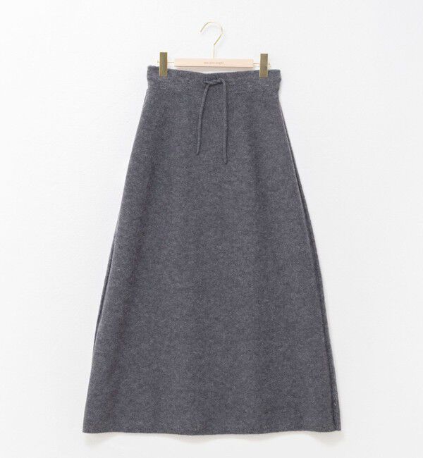 NOLLEY'S sophi「《手洗い可能》アルパカ混ロングスカート」|フレア|