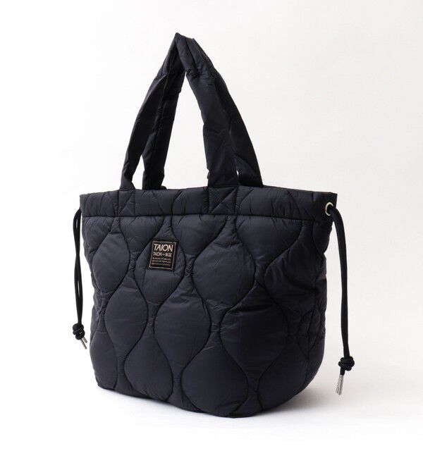 NOLLEY'S goodman「【TAION / タイオン】MILITARY SOFT SHELL DOWN TOTE BAG M」|トートバッグ|ダークネイビー