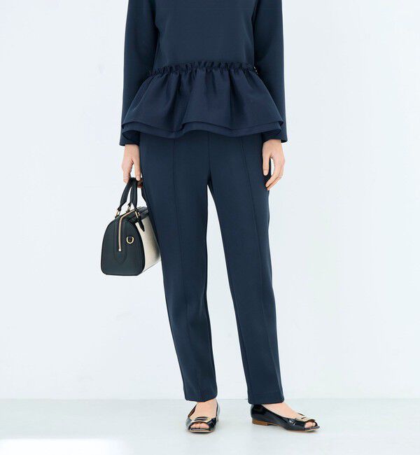 NOLLEY'S sophi「《セットアップ対応》ウォッシャブルダンボールテーパードパンツ」|その他|