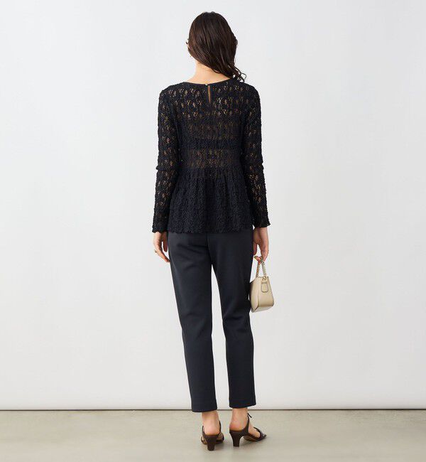 NOLLEY'S sophi「《セットアップ対応》ウォッシャブルダンボールテーパードパンツ」|その他|