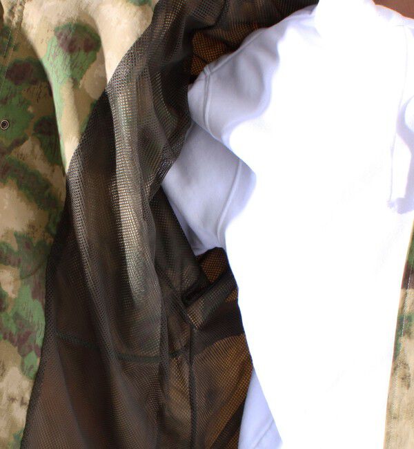 GLOSTER「【GLOSTER/グロスター】ミリタリーテイスト ショート丈モッズブルゾン 裏メッシュ」|ブルゾン・スタジャン|