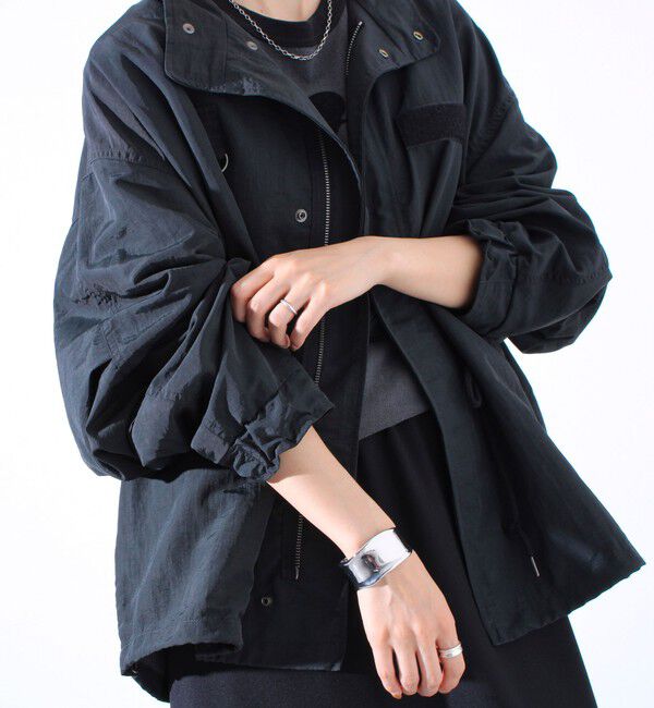 GLOSTER「【GLOSTER/グロスター】ミリタリーテイスト ショート丈モッズブルゾン 裏メッシュ」|ブルゾン・スタジャン|