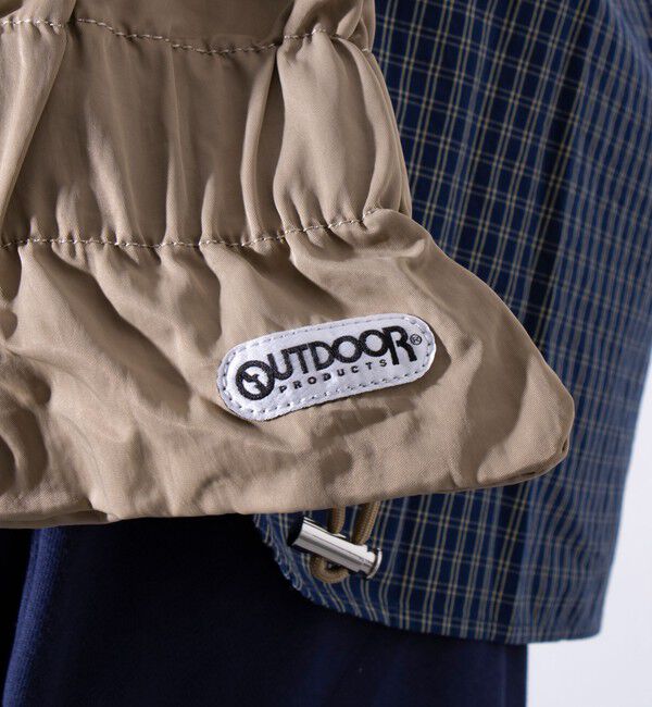 GLOSTER「【昨年即完アイテムが再登場！】【UNISEX】別注 OUTDOOR ドロストショッパーバッグ」|ショルダー・メッセンジャー|