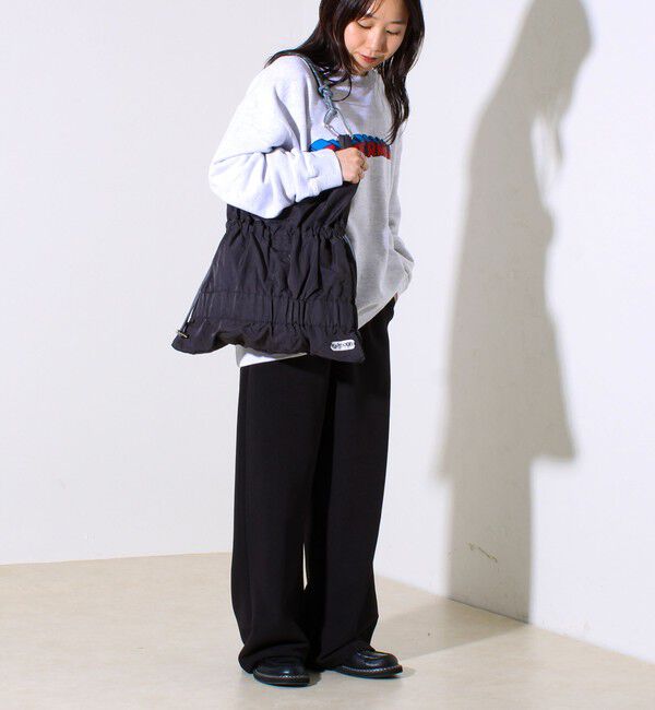 GLOSTER「【昨年即完アイテムが再登場！】【UNISEX】別注 OUTDOOR ドロストショッパーバッグ」|ショルダー・メッセンジャー|