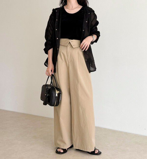 fredy emue「3D刺繍フードシャツ」|シャツ・ブラウス|