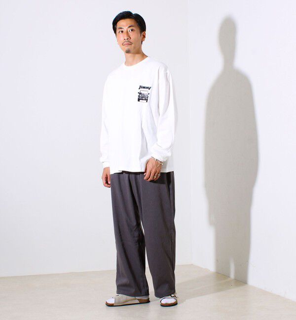 GLOSTER「【GEVACO】ドロストイージーパンツ ストレッチツイル 裾ドローコード付き」|チノ|