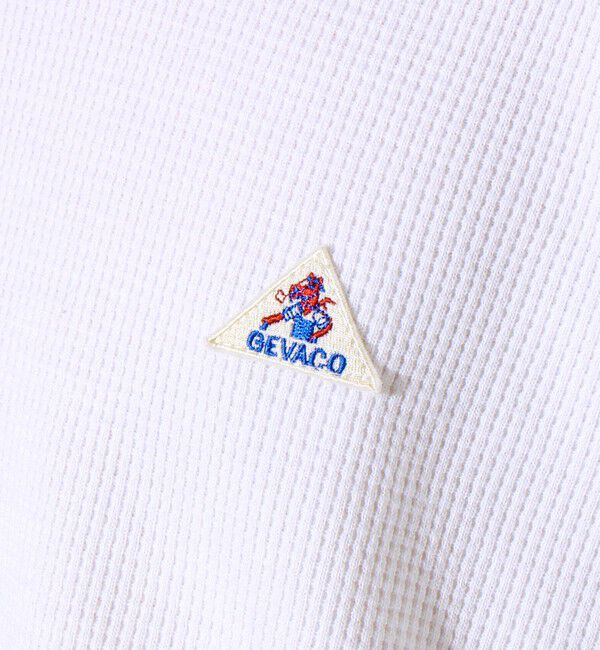 GLOSTER「【レイヤードに最適】【GEVACO】ワッフル素材ロングスリーブTシャツ」|Tシャツ・カットソー|