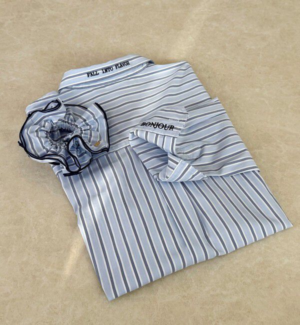 fredy emue「《WEB限定》ベーシックエンブロイダリーシャツ シュシュset」|シャツ・ブラウス|