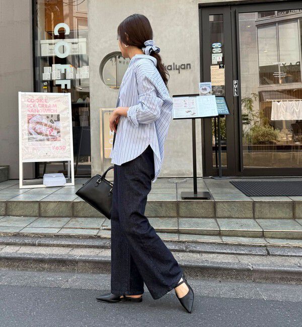 fredy emue「《WEB限定》ベーシックエンブロイダリーシャツ シュシュset」|シャツ・ブラウス|