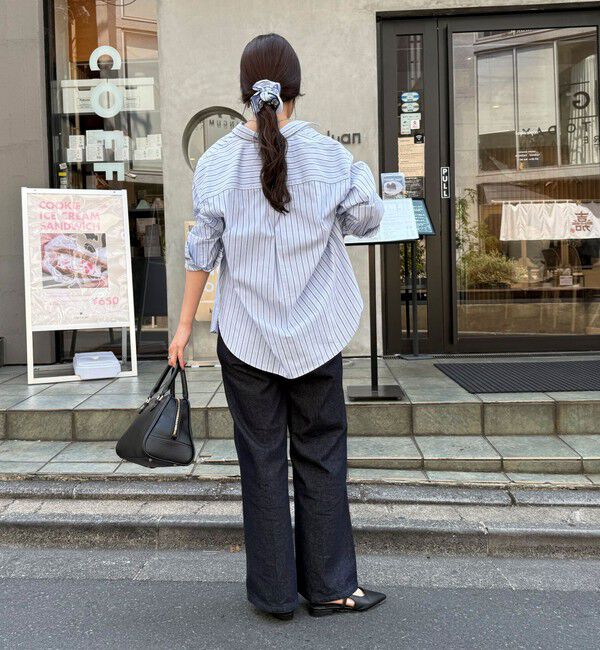 fredy emue「《WEB限定》ベーシックエンブロイダリーシャツ シュシュset」|シャツ・ブラウス|