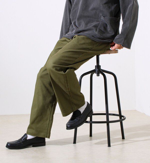 GLOSTER「【人気シリーズ/UNISEX/4サイズ/5色展開】GOODNESS イージーパンツ」|チノ|