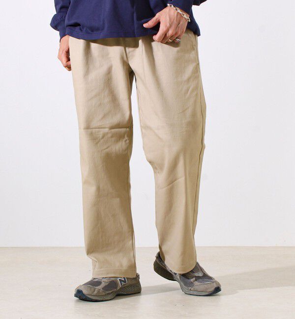 GLOSTER「【人気シリーズ/UNISEX/4サイズ/5色展開】GOODNESS イージーパンツ」|チノ|