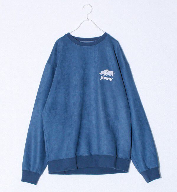 GLOSTER「【ロングセラーコラボ】ジムニー&times;GLOSTER フェイクスエードプルオーバー」|スウェット・ジャージ|