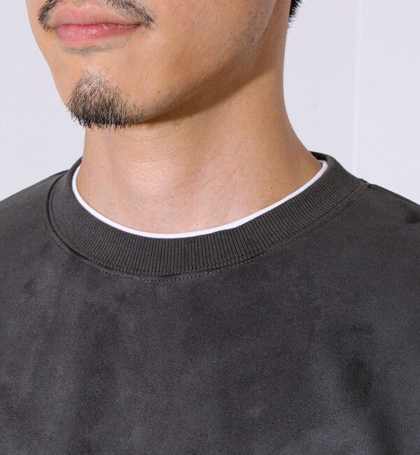 GLOSTER「【ロングセラーコラボ】ジムニー&times;GLOSTER フェイクスエードプルオーバー」|スウェット・ジャージ|