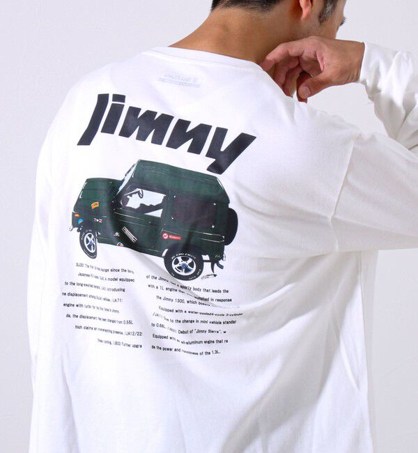 GLOSTER「【ロングセラーコラボ】ジムニー&times;GLOSTER 長袖プリントTシャツ」|Tシャツ・カットソー|