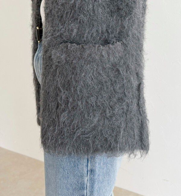 fredy emue「ループ起毛切替ニットジレ」|ベスト・ジレ|